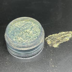 Микрослюда МС 05 мелкая слюда золотая зелень
