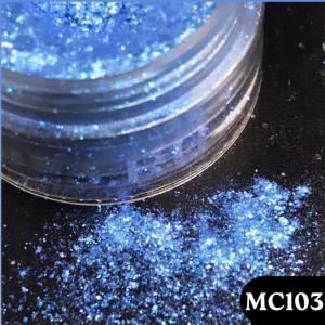 Микрослюда МС 103 мелкая слюда голубая сталь