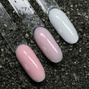 Полигель INTRIGA 15г #710 Bubble Gum (туба) бело-розовый