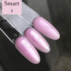 Гель INTRIGA Smart тон 1  15г розово-молочный, моделирующий
