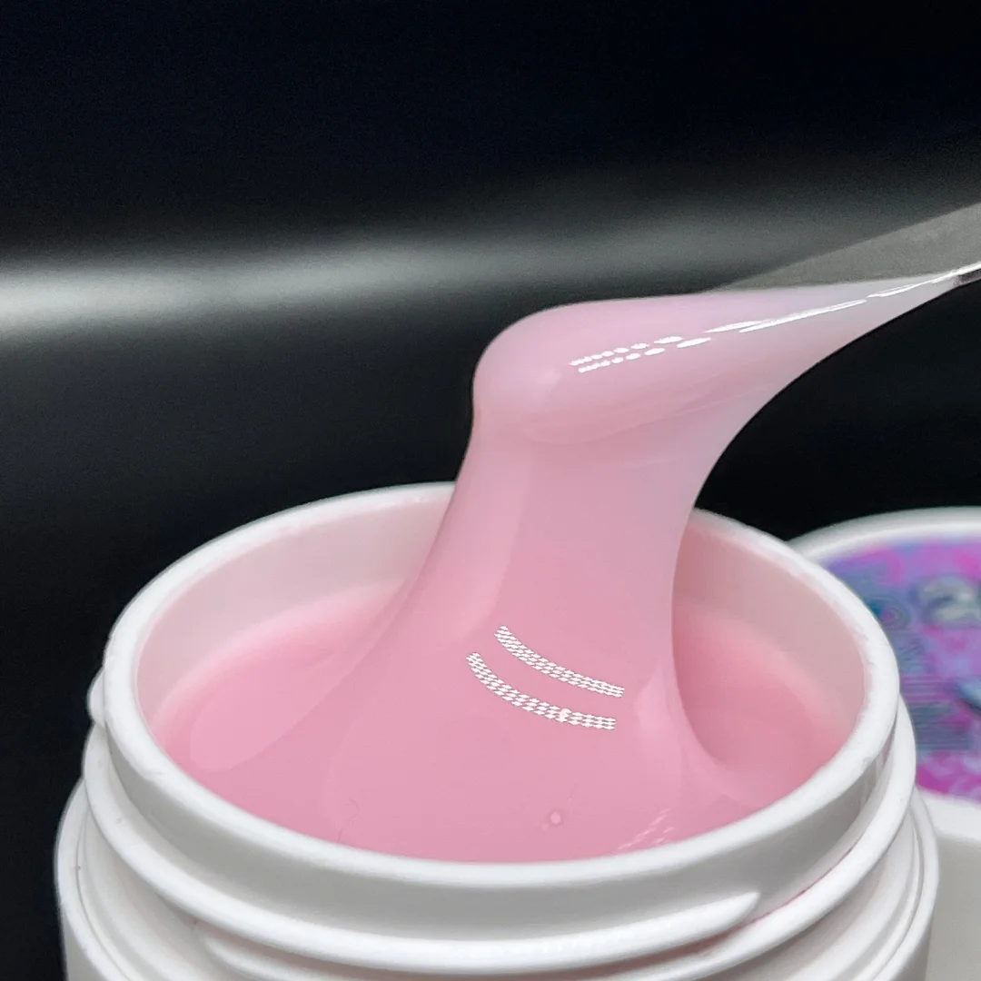 Гель INTRIGA LED тон 223  15г светлый молочно-розовый, моделирующий