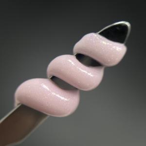 Полигель INTRIGA Hard 30г #807 молочно-розовый с розовым шиммером (туба) 