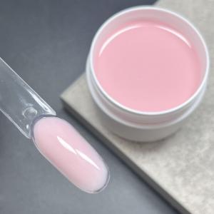 Гель Intriga Г-10021 30г (банка) молочно-розовый жидкий камуфляжный самовыравнивающий