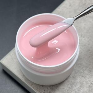 Гель Intriga Г-10021 30г (банка) молочно-розовый жидкий камуфляжный самовыравнивающий