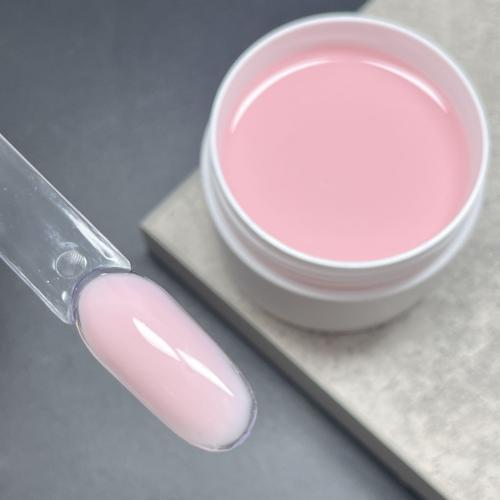 Гель Intriga Г-10021 50г (банка) молочно-розовый жидкий камуфляжный самовыравнивающий