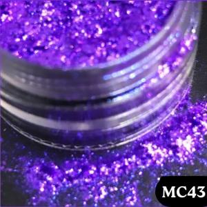 Микрослюда МС 43 мелкая слюда ярко-фиолетовая 